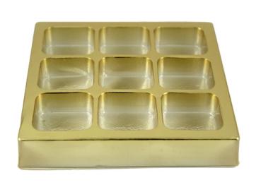 Preview: Blister für 9 Pralinen und Trüffel