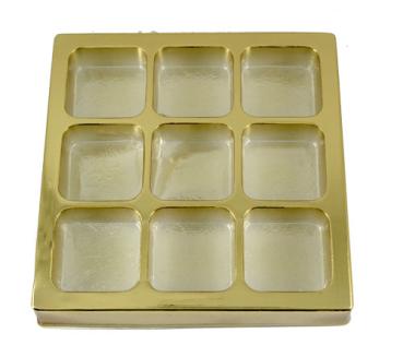 9er Pralinenblister quadratisch