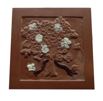 Schokoladengießform Bildtafel Blumenstrauß