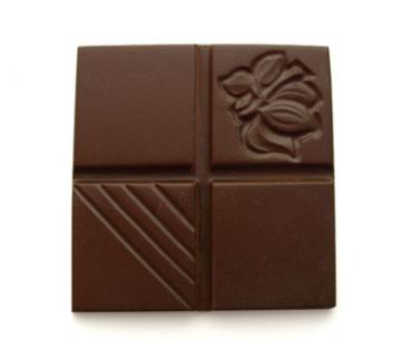 Schokoladengießform Carré Schokoladentafel 25g