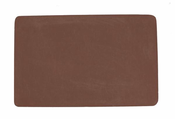 Schokoladengießform für eine Schokoladenplatte mit abgerundeten Ecken ohne Motiv