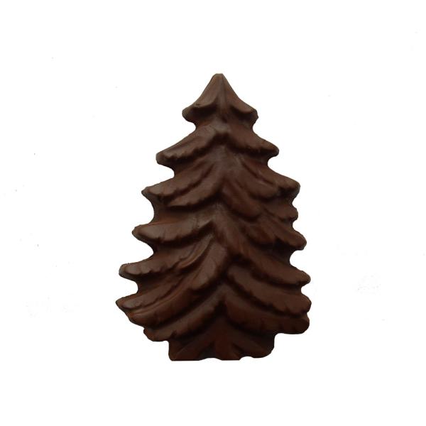 Schokoladengießform Tannenbaum Relief